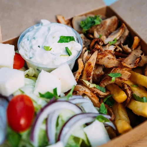 Kyckling Gyro Bowl