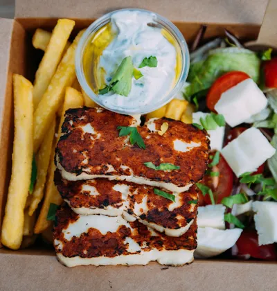 Halloumi Gyro Bowl